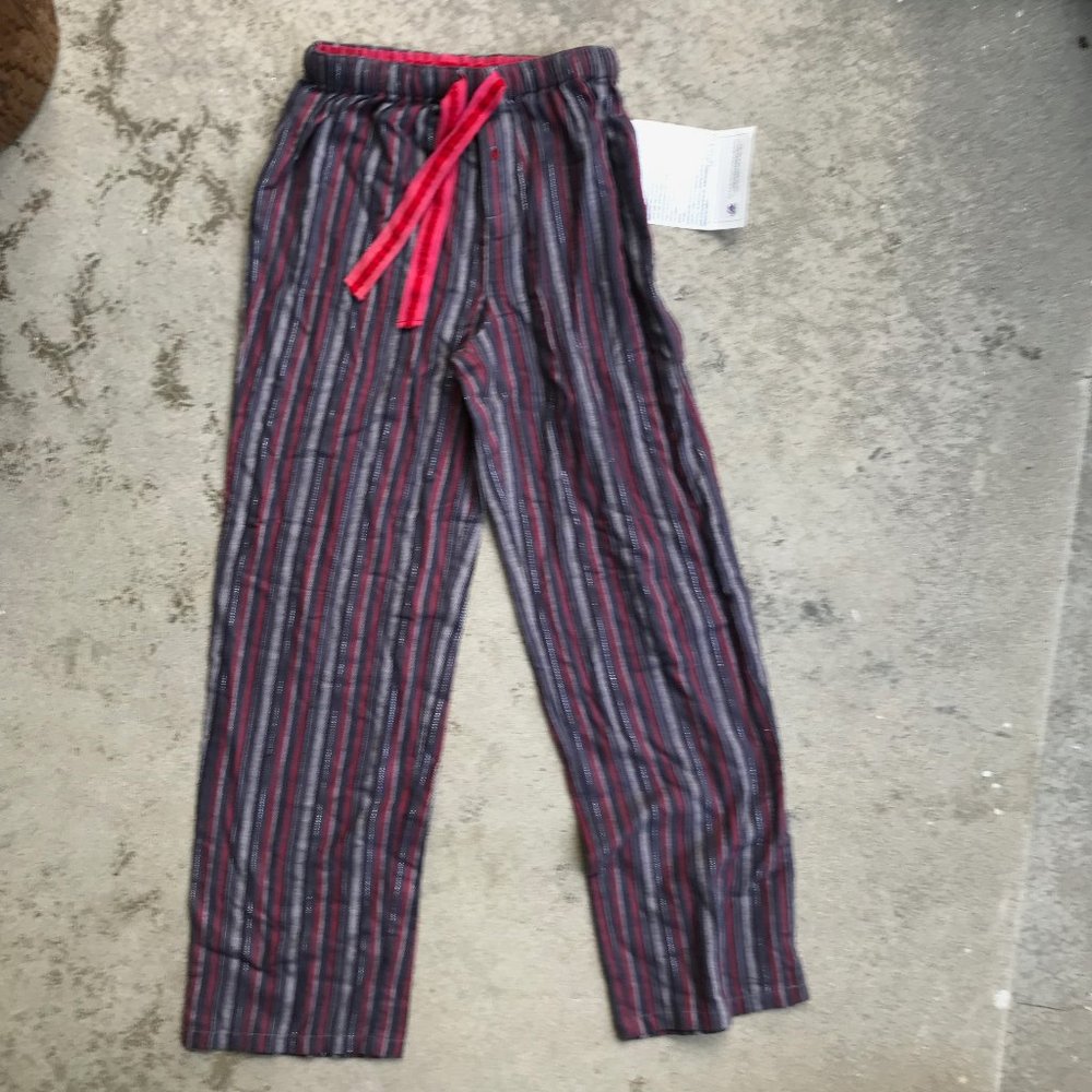Striped Flannel Lounge Pants NWOT